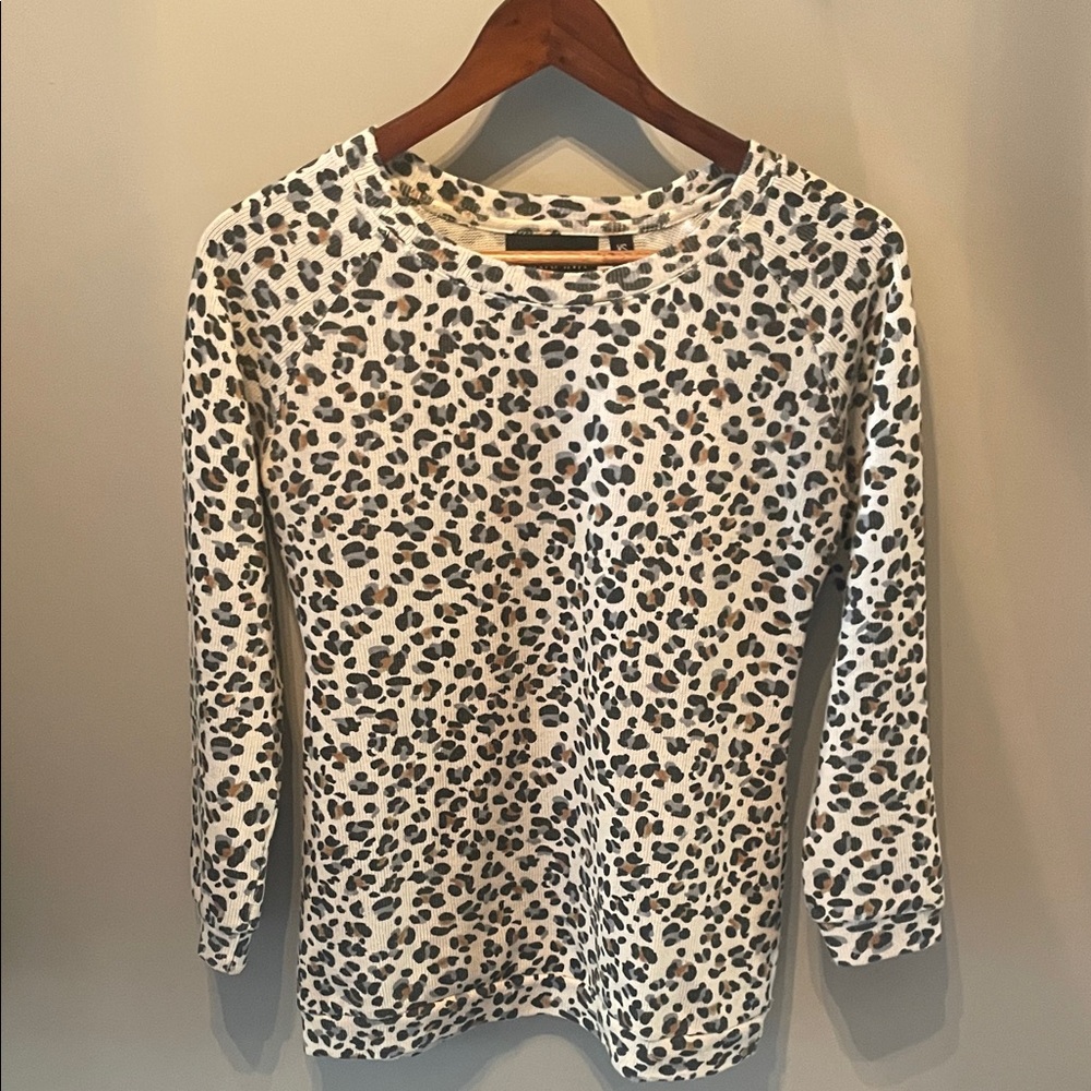 MINKPINK Animal‎ Print Knit Top size XS